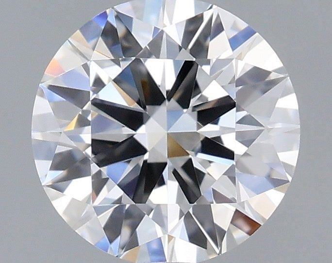 1.22 Carat Round Shaped, Excellent Cut, D Color, VVS2 Clarity, IGI Certified Lab Grown Diamond