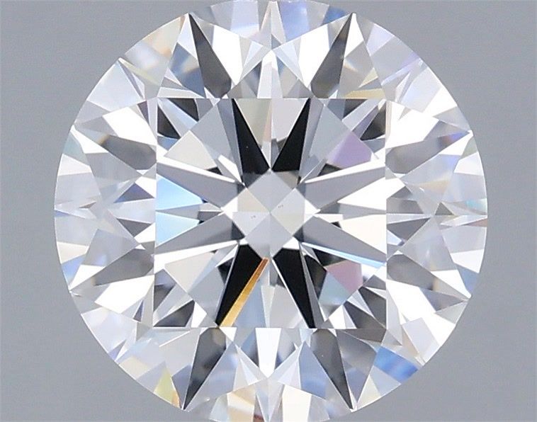 3.13 Carat Round Shaped, Ideal Cut, D Color, VS1 Clarity, IGI Certified Lab Grown Diamond