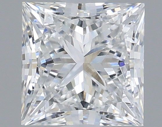 0.77 Carat Princess Shaped, Very Good Cut, D Color, VVS1 Clarity, IGI Certified Lab Grown Diamond