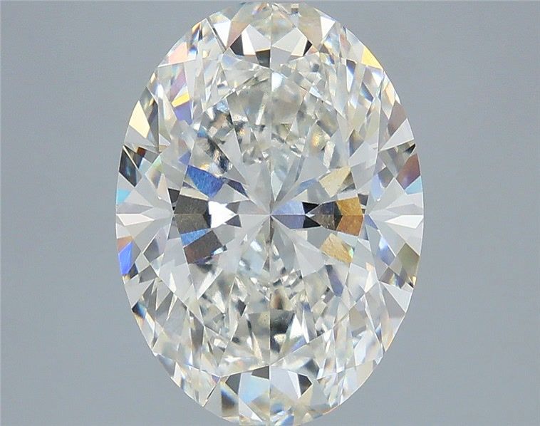 5.22 Carat Oval Shaped, Ideal Cut, H Color, VVS2 Clarity, IGI Certified Lab Grown Diamond