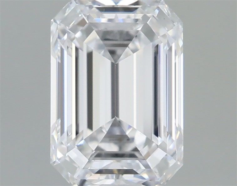0.98 Carat Emerald Shaped, Ideal Cut, D Color, VS2 Clarity, IGI Certified Lab Grown Diamond