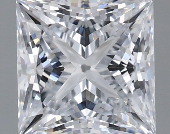 1.05 Carat Princess Shaped, Ideal Cut, E Color, IF Clarity, IGI Certified Lab Grown Diamond