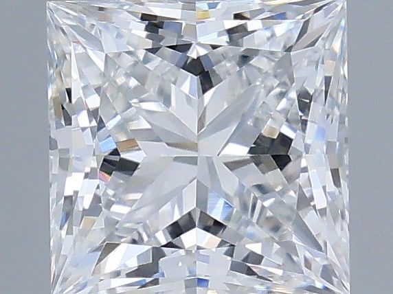 1.02 Carat Princess Shaped, Very Good Cut, E Color, VVS2 Clarity, IGI Certified Lab Grown Diamond