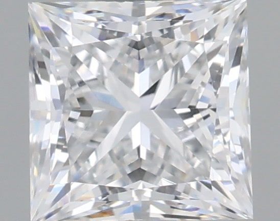 0.74 Carat Princess Shaped, Very Good Cut, D Color, VS2 Clarity, IGI Certified Lab Grown Diamond