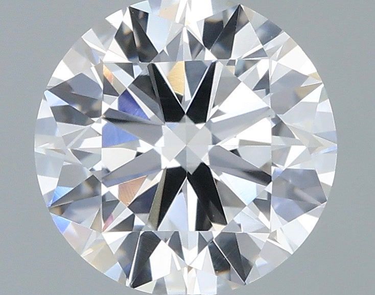 1.05 Carat Round Shaped, Excellent Cut, D Color, VVS2 Clarity, IGI Certified Lab Grown Diamond