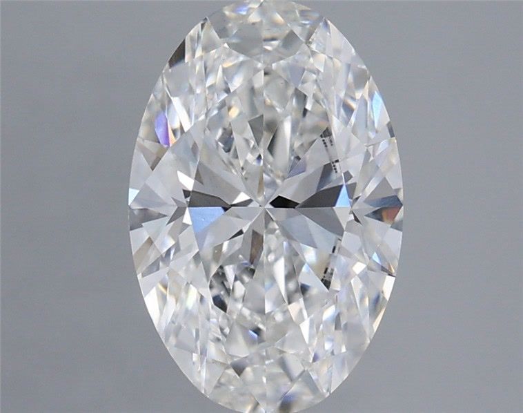 2.20 Carat Oval Shaped, Ideal Cut, F Color, VVS2 Clarity, IGI Certified Lab Grown Diamond