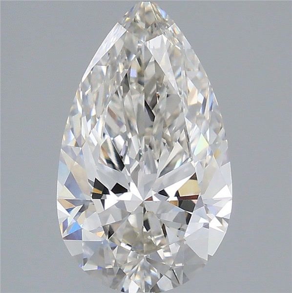 2.59 Carat Pear Shaped, Ideal Cut, G Color, VS1 Clarity, IGI Certified Lab Grown Diamond