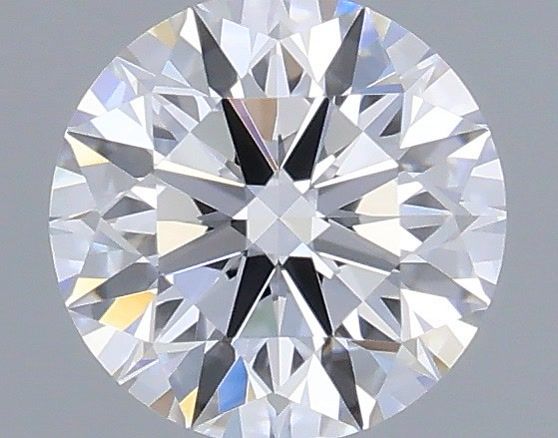 0.33 Carat Round Shaped, Ideal Cut, D Color, VVS2 Clarity, IGI Certified Lab Grown Diamond