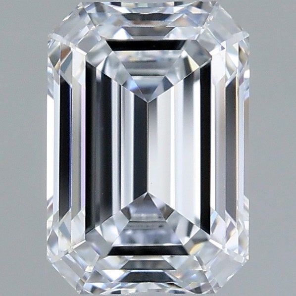 1.51 Carat Emerald Shaped, Very Good Cut, E Color, VVS2 Clarity, IGI Certified Lab Grown Diamond