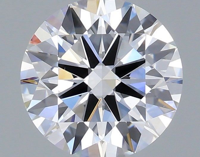 1.54 Carat Round Shaped, Ideal Cut, D Color, VS1 Clarity, IGI Certified Lab Grown Diamond