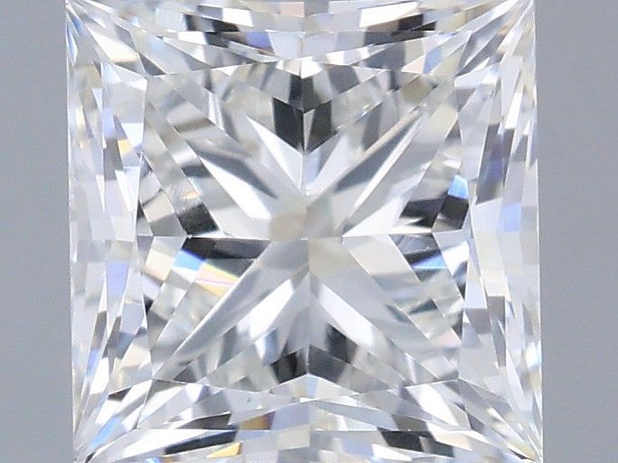 1.08 Carat Princess Shaped, Very Good Cut, E Color, VVS2 Clarity, IGI Certified Lab Grown Diamond