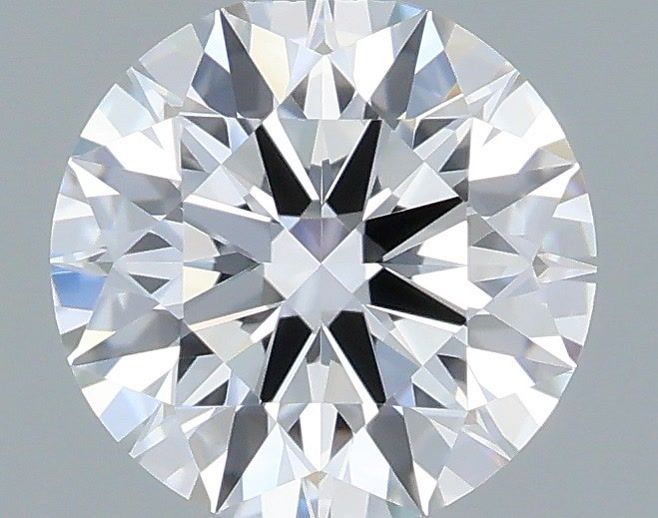 0.68 Carat Round Shaped, Ideal Cut, D Color, VVS1 Clarity, IGI Certified Lab Grown Diamond