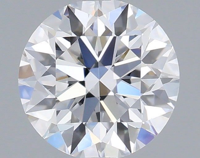 0.53 Carat Round Shaped, Excellent Cut, D Color, VVS2 Clarity, IGI Certified Lab Grown Diamond