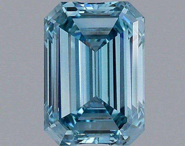 1.25 Carat Emerald Shaped, Ideal Cut, VS1 Clarity, IGI Certified Lab Grown Diamond