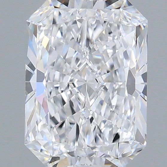 1.52 Carat Radiant Shaped, Very Good Cut, D Color, VVS1 Clarity, IGI Certified Lab Grown Diamond