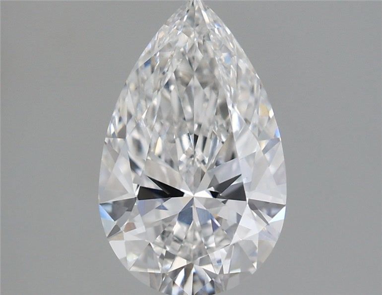 1.92 Carat Pear Shaped, Ideal Cut, E Color, VVS2 Clarity, IGI Certified Lab Grown Diamond