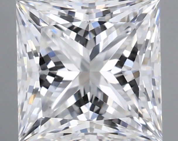 1.09 Carat Princess Shaped, Ideal Cut, D Color, IF Clarity, IGI Certified Lab Grown Diamond