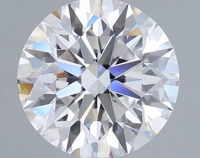 1.23 Carat Round Shaped, Excellent Cut, D Color, VVS2 Clarity, IGI Certified Lab Grown Diamond