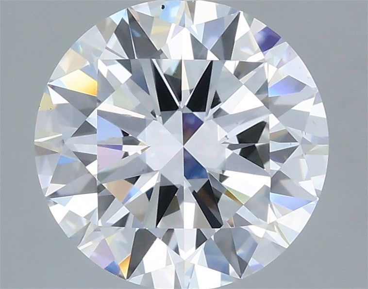 3.02 Carat Round Shaped, Excellent Cut, E Color, VS2 Clarity, IGI Certified Lab Grown Diamond