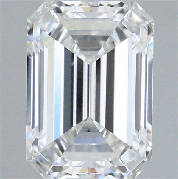2.60 Carat Emerald Shaped, Ideal Cut, E Color, VVS2 Clarity, IGI Certified Lab Grown Diamond