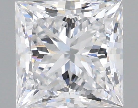 0.74 Carat Princess Shaped, Very Good Cut, D Color, VS2 Clarity, IGI Certified Lab Grown Diamond