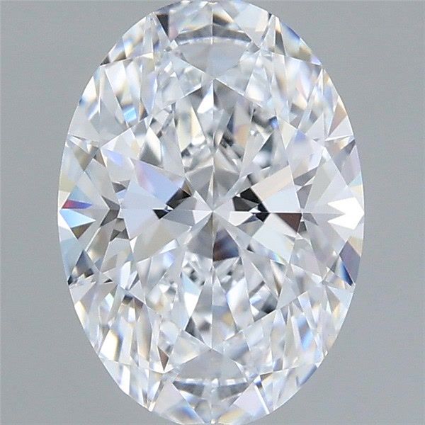 1.51 Carat Oval Shaped, Very Good Cut, D Color, VVS2 Clarity, IGI Certified Lab Grown Diamond