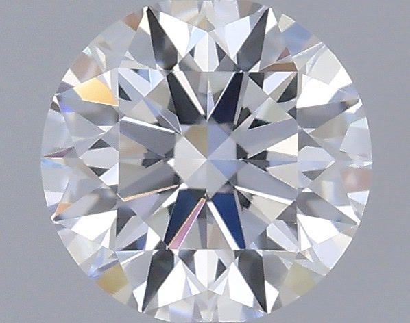 0.33 Carat Round Shaped, Ideal Cut, D Color, VVS2 Clarity, IGI Certified Lab Grown Diamond