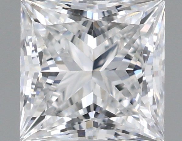 1.05 Carat Princess Shaped, Very Good Cut, D Color, VVS2 Clarity, IGI Certified Lab Grown Diamond