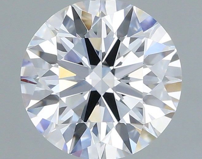 1.09 Carat Round Shaped, Ideal Cut, D Color, VVS2 Clarity, IGI Certified Lab Grown Diamond