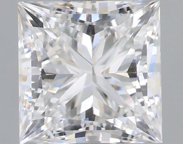 0.76 Carat Princess Shaped, Very Good Cut, D Color, VVS1 Clarity, IGI Certified Lab Grown Diamond