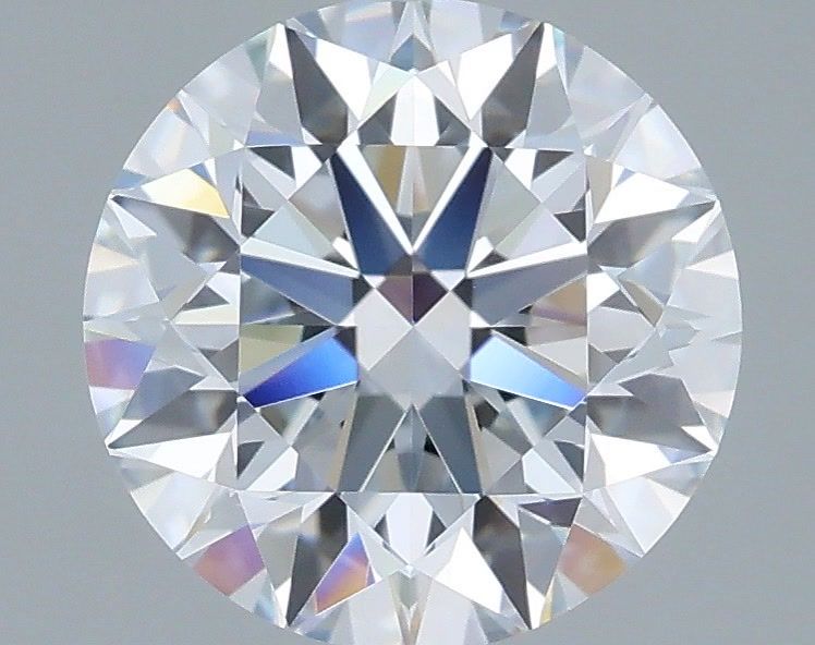 1.96 Carat Round Shaped, Excellent Cut, F Color, VVS2 Clarity, IGI Certified Lab Grown Diamond