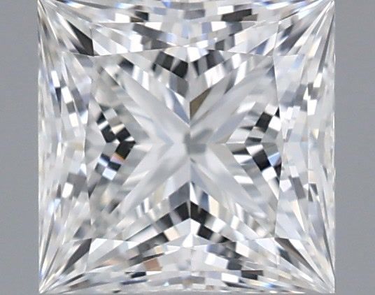 1.21 Carat Princess Shaped, Ideal Cut, E Color, VVS2 Clarity, IGI Certified Lab Grown Diamond