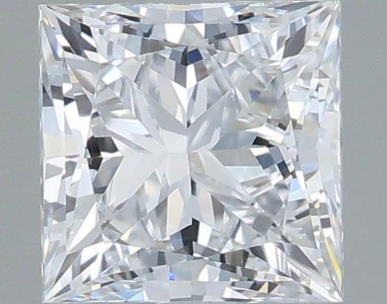 1.08 Carat Princess Shaped, Very Good Cut, D Color, VS1 Clarity, IGI Certified Lab Grown Diamond