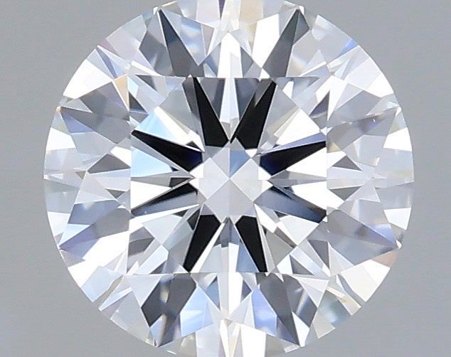 1.03 Carat Round Shaped, Ideal Cut, D Color, VVS2 Clarity, IGI Certified Lab Grown Diamond