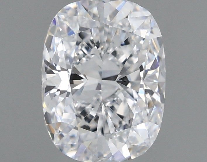 1.02 Carat Cushion Shaped, Ideal Cut, D Color, VVS2 Clarity, IGI Certified Lab Grown Diamond