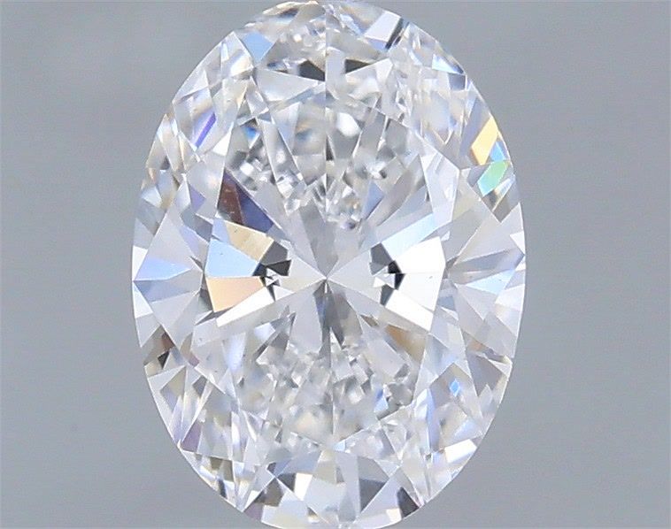 0.55 Carat Oval Shaped, Very Good Cut, D Color, VS1 Clarity, IGI Certified Lab Grown Diamond