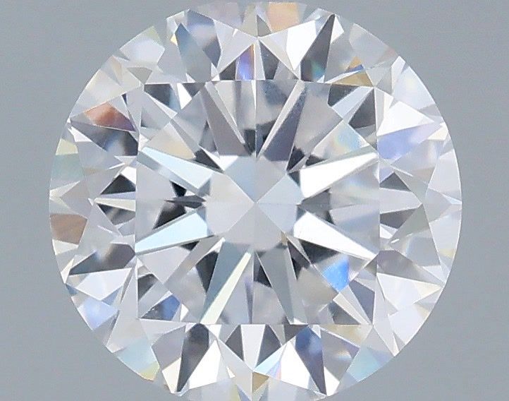 1.07 Carat Round Shaped, Good Cut, D Color, VVS2 Clarity, IGI Certified Lab Grown Diamond
