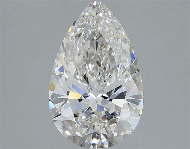 3.01 Carat Pear Shaped, Ideal Cut, G Color, VS1 Clarity, IGI Certified Lab Grown Diamond
