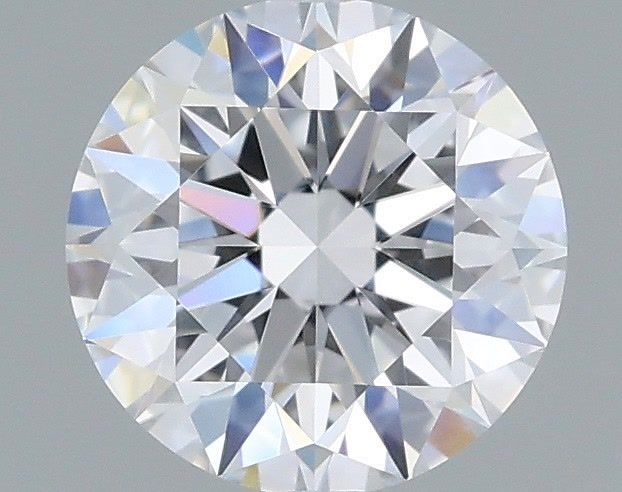 1.08 Carat Round Shaped, Ideal Cut, D Color, VVS2 Clarity, IGI Certified Lab Grown Diamond