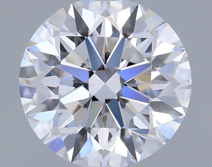 0.54 Carat Round Shaped, Ideal Cut, D Color, VS1 Clarity, IGI Certified Lab Grown Diamond