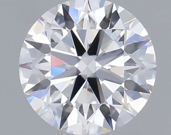 0.33 Carat Round Shaped, Ideal Cut, D Color, VVS2 Clarity, IGI Certified Lab Grown Diamond