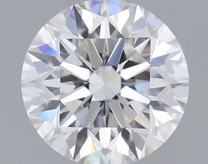 1.22 Carat Round Shaped, Excellent Cut, D Color, VVS2 Clarity, IGI Certified Lab Grown Diamond