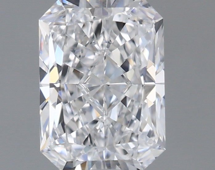 1.03 Carat Radiant Shaped, Ideal Cut, D Color, VVS1 Clarity, IGI Certified Lab Grown Diamond