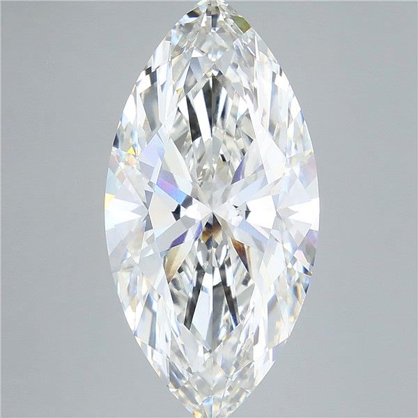 10.06 Carat Marquise Shaped, Ideal Cut, H Color, VVS2 Clarity, IGI Certified Lab Grown Diamond
