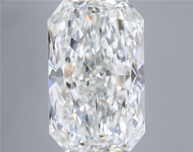 15.02 Carat Radiant Shaped, Very Good Cut, F Color, VVS2 Clarity, IGI Certified Lab Grown Diamond