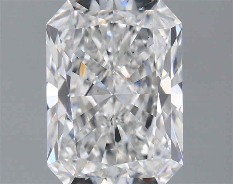 1.72 Carat Radiant Shaped, Ideal Cut, E Color, VS2 Clarity, IGI Certified Lab Grown Diamond