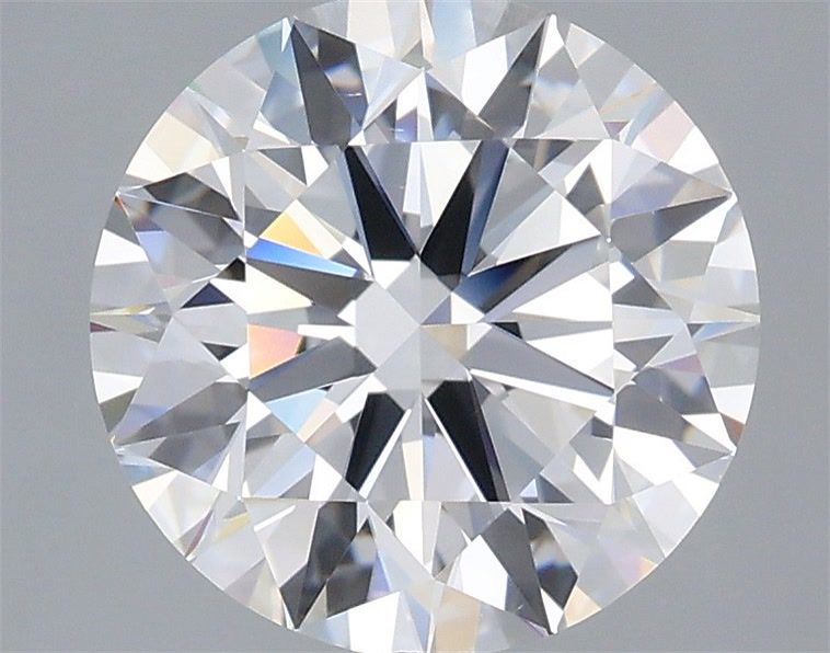 2.91 Carat Round Shaped, Ideal Cut, D Color, VS1 Clarity, IGI Certified Lab Grown Diamond