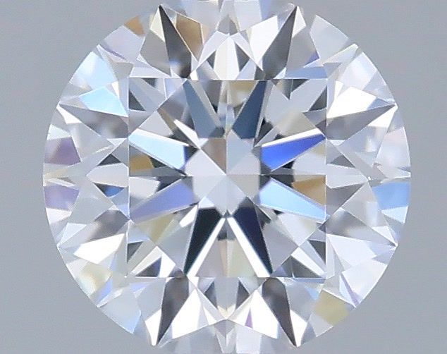 0.39 Carat Round Shaped, Ideal Cut, E Color, VVS2 Clarity, IGI Certified Lab Grown Diamond