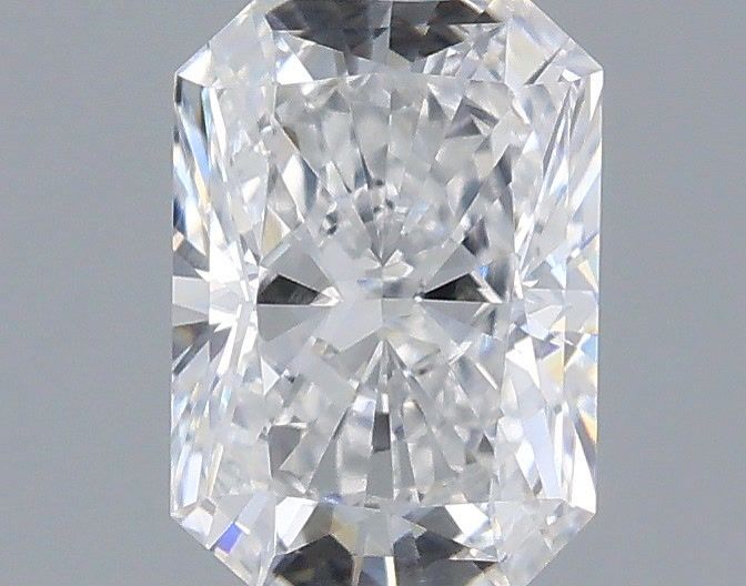 0.53 Carat Radiant Shaped, Very Good Cut, D Color, VS1 Clarity, IGI Certified Lab Grown Diamond