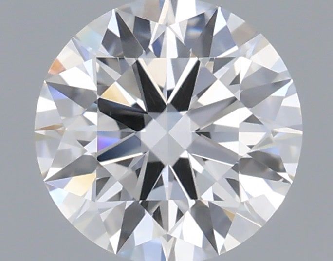 0.53 Carat Round Shaped, Ideal Cut, D Color, VS2 Clarity, IGI Certified Lab Grown Diamond
